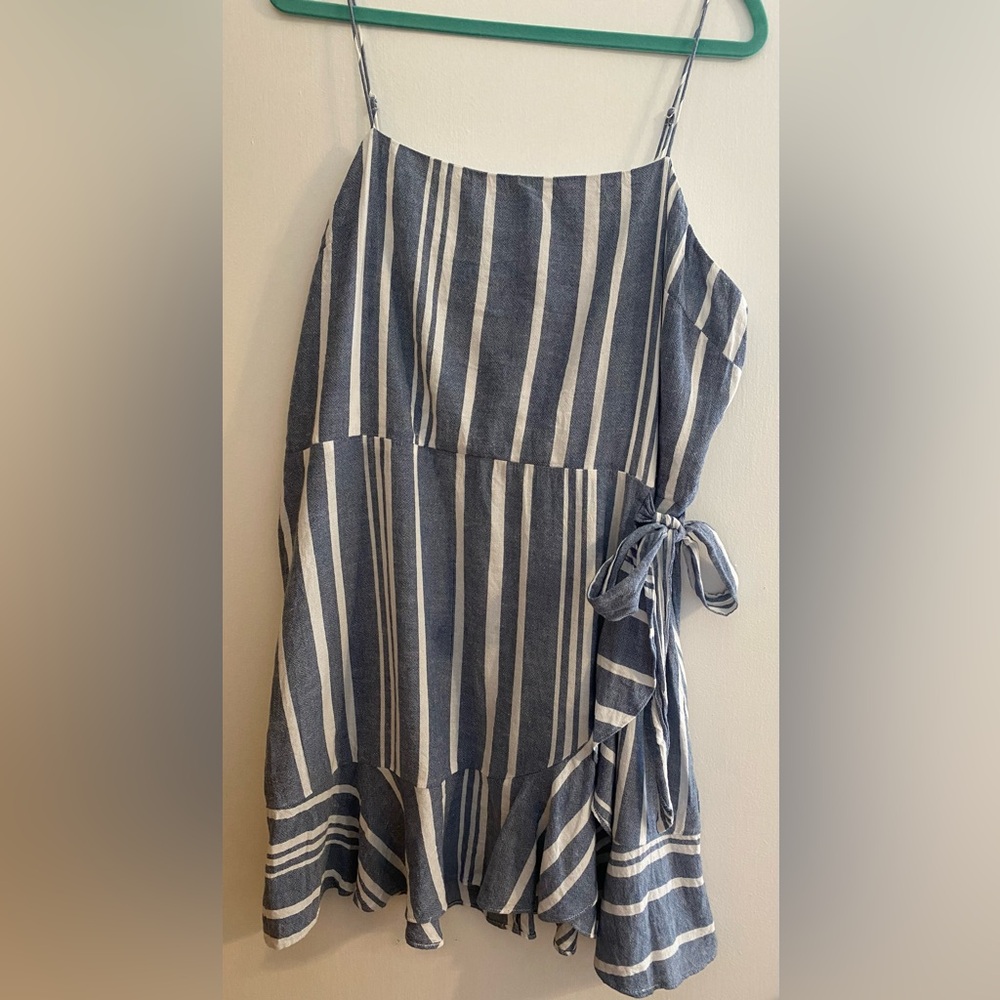 Express faux wrap dress